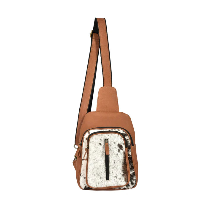 Out To Pasture Hair-On Sling Bag