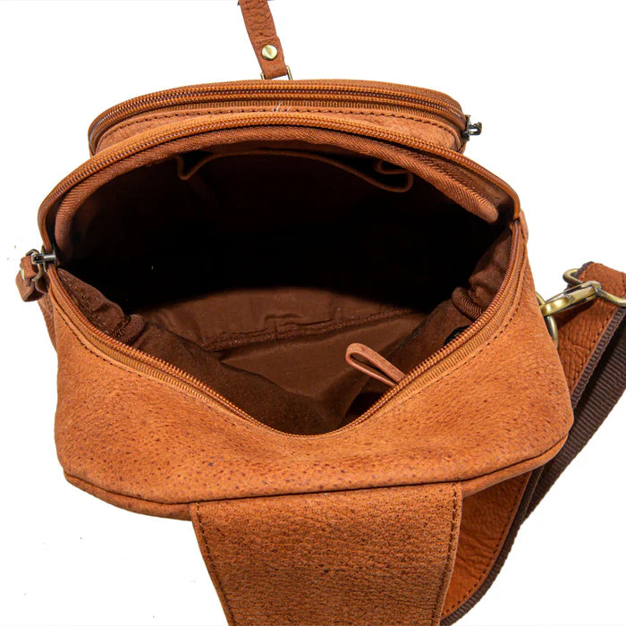 Out To Pasture Hair-On Sling Bag