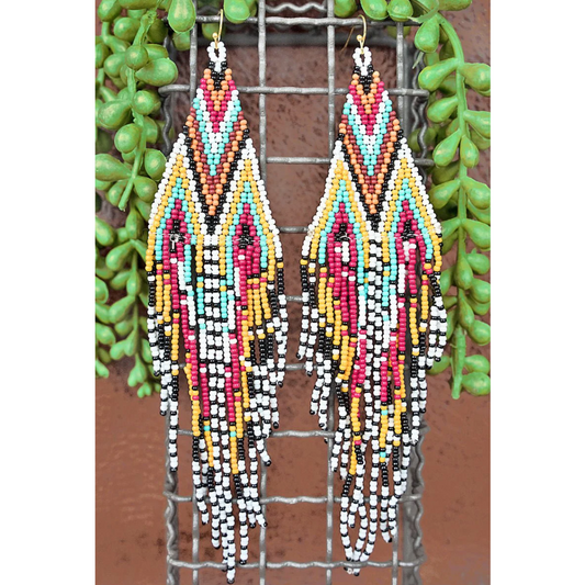 Candy Store Mix Seed Bead Earrings