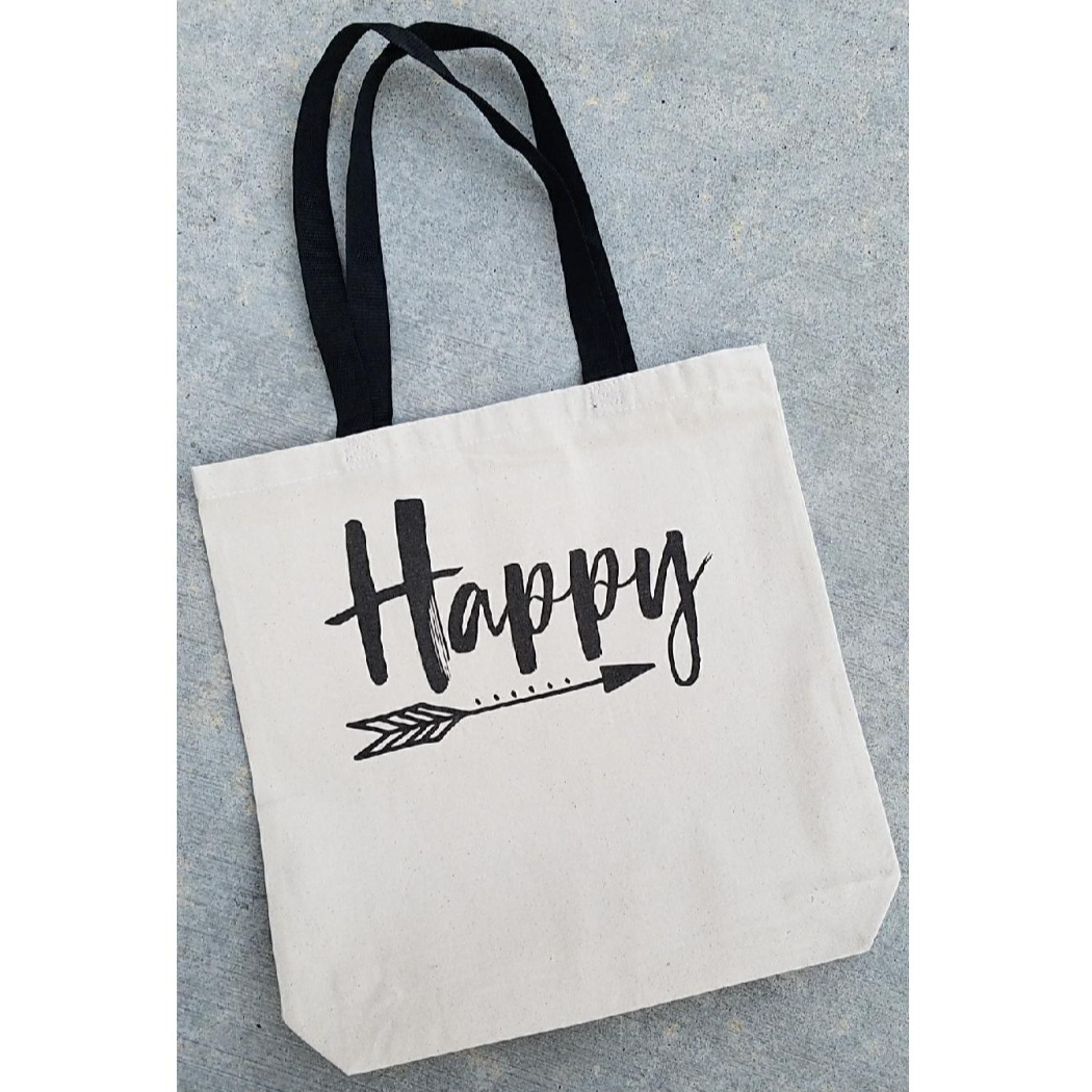 Happy Arrow Tote Bag [will ship separately]