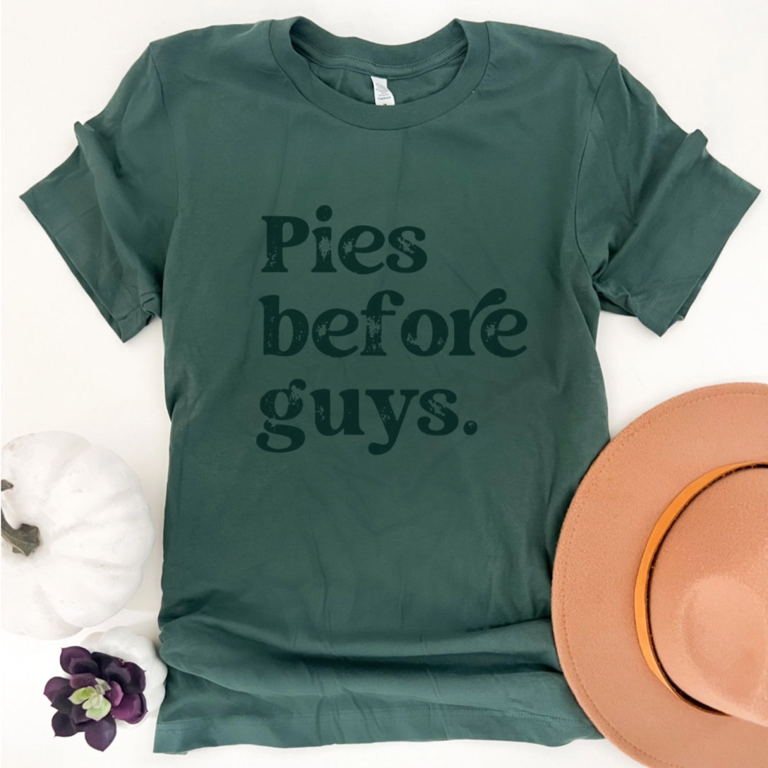 Pies Before Guys Green Tee [will ship separately]