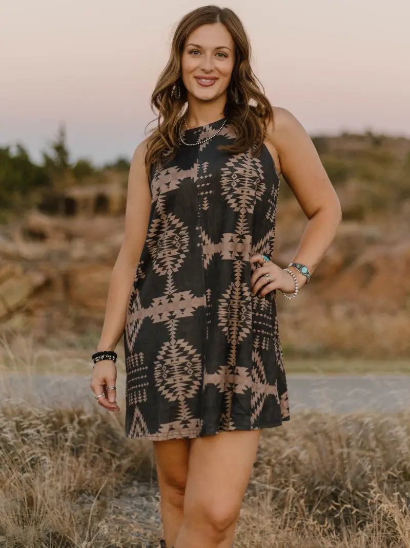 Aztec After Dark Dress