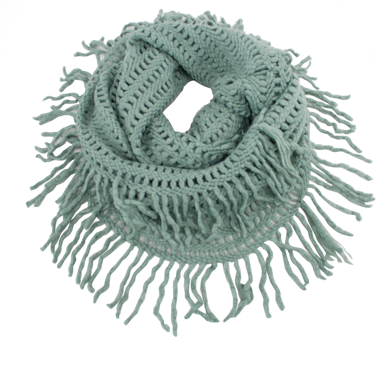Coldest Breeze Infinity Scarf - Teal