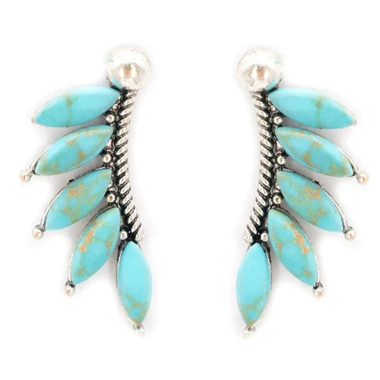 Divine Intervention Turquoise Earrings