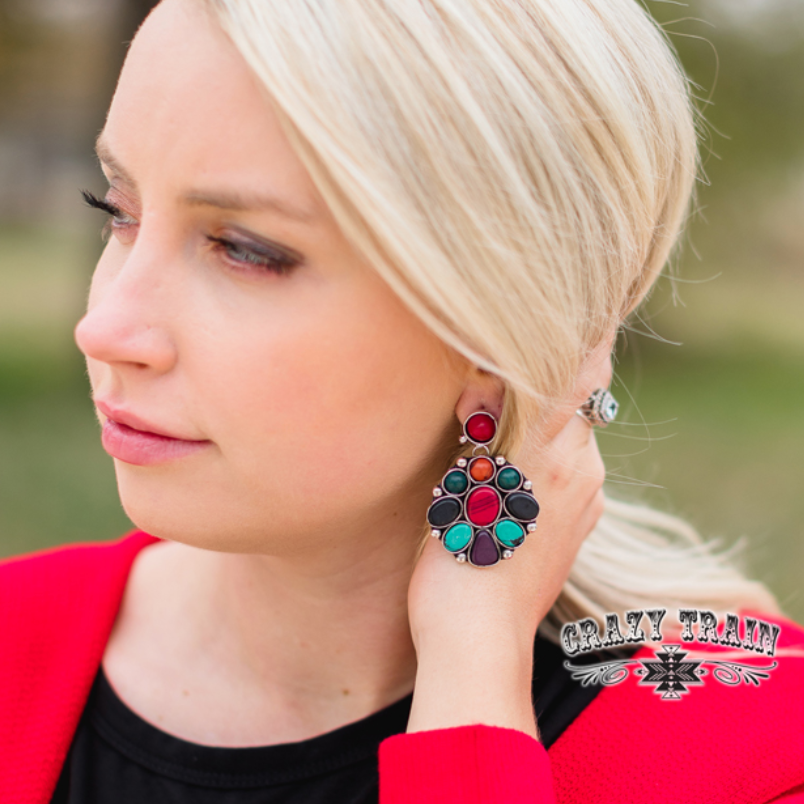 Anna Marie Multi-Color Earrings