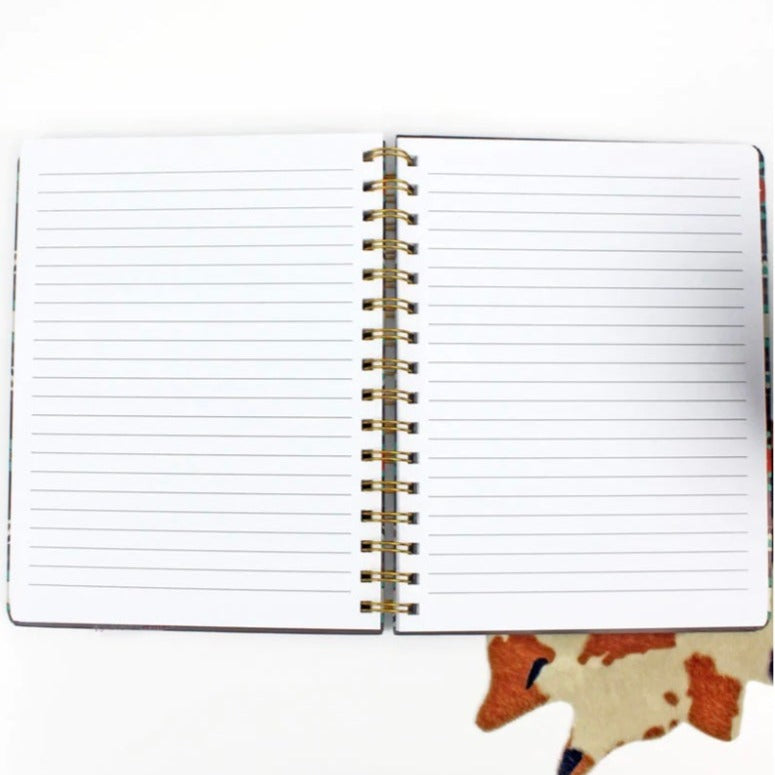Wirebound Hardcover Notebook/Journal - Hyalite Canyon