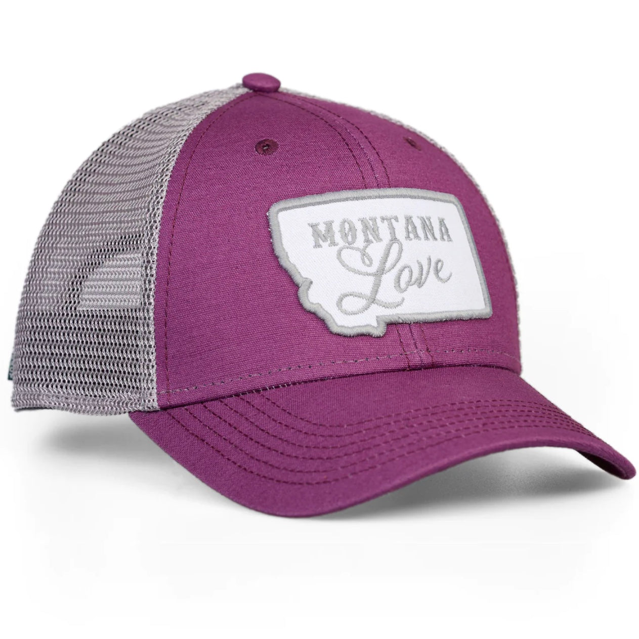 Montana Love Cap - Plum/Grey